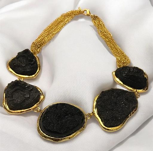 Buy & Sell Cheadle Stockport - Photos for Black rock statement necklace n147