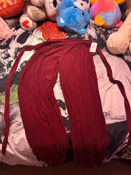 Buy & Sell Winsford Cheshire West and Chester - Photos for Red trousers with attached belt