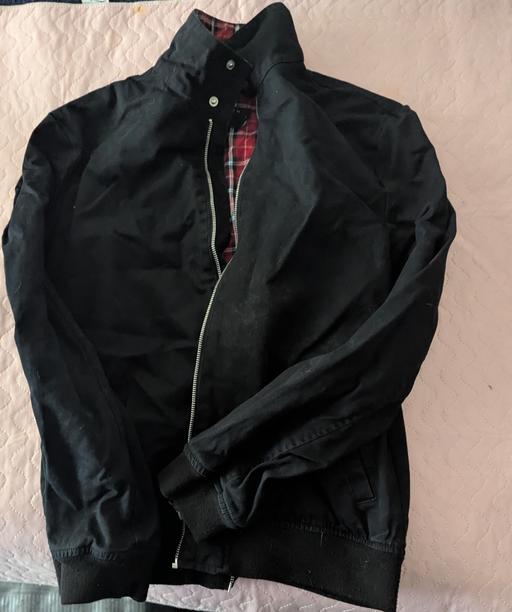 Buy & Sell Goose Green Wigan - Photos for Black Harrington Jacket (L)