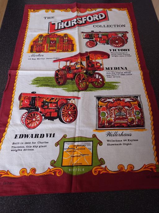 Buy & Sell Long Whatton North West Leicestershire - Photos for The thursford collection tea towel
