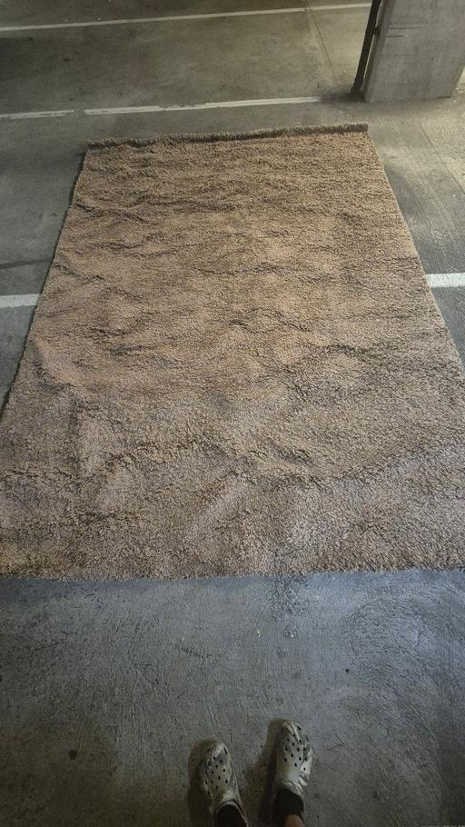 Buy & Sell Bedford Park West London - Photos for brand new dark beige shaggy rug