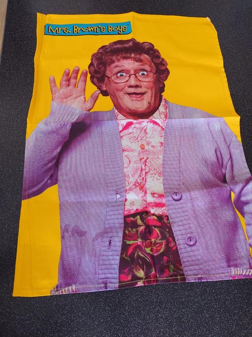 Buy & Sell Long Whatton North West Leicestershire - Photos for Mrs brown's boys tea towel