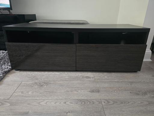 Buy & Sell Eastcote Hillingdon - Photos for Ikea Black/Brown TV Unit