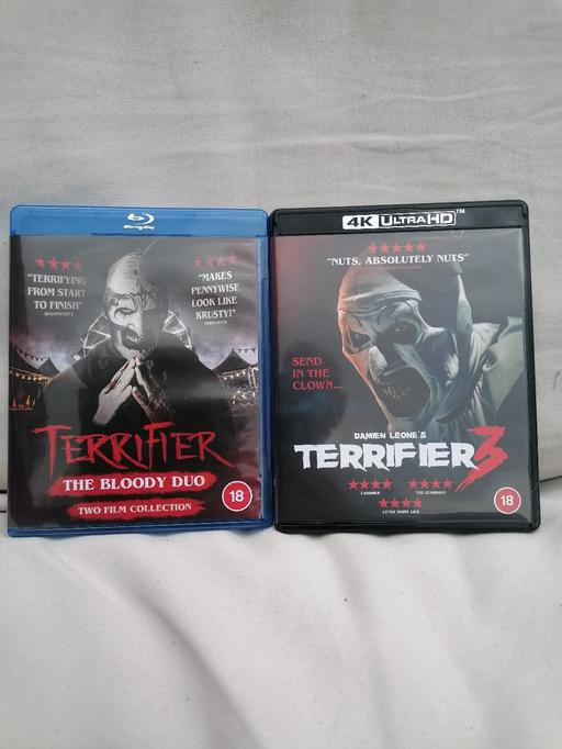 Buy & Sell Walsall Town Centre Walsall - Photos for Terrifier 4k,blu ray films