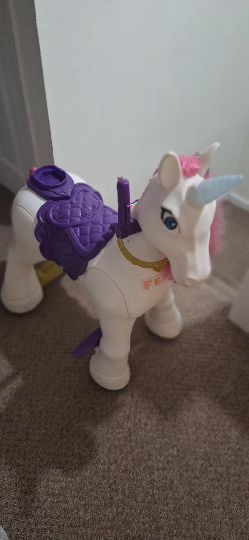 Buy & Sell Wirral Wirral - Photos for feber kids ride on unicorn