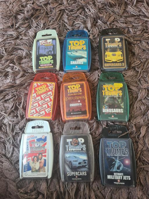 Buy & Sell Hasbury Dudley - Photos for 8 x top trumps
