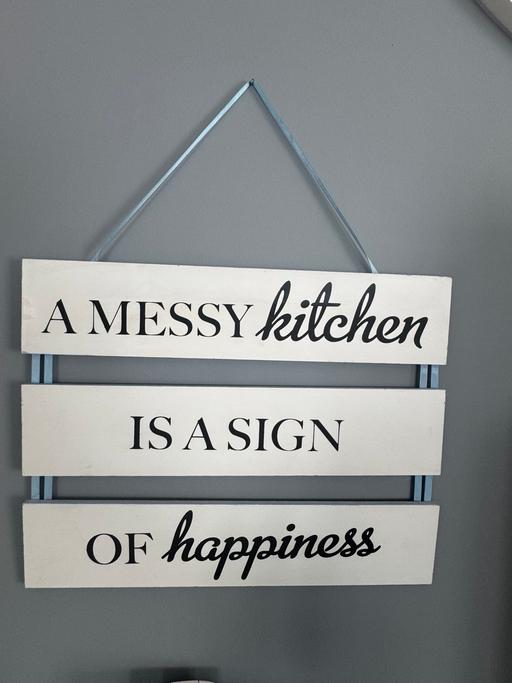 Buy & Sell Wednesbury Sandwell - Photos for Kitchen sign