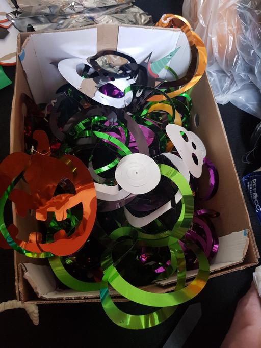 courses Longley Sheffield - Photos for box full of Halloween hanging decorations