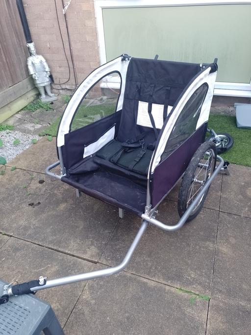 Buy & Sell Coventry Coventry - Photos for bicycle trailer x2 children coverts to push b