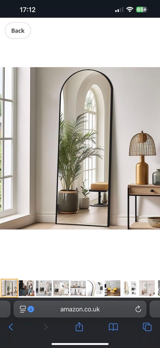 Buy & Sell Moseley Birmingham - Photos for Arched floor mirror full length