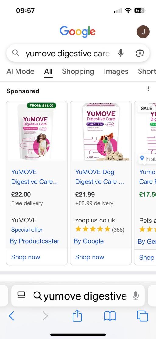 Buy & Sell Wednesfield Wolverhampton - Photos for Yumove digestive care dated 2026