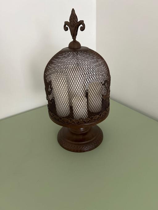 Buy & Sell Wombwell Barnsley - Photos for New Metal Candle Bronze Holder with candles