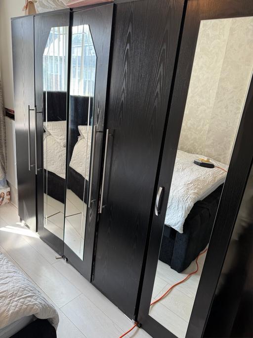 Buy & Sell Saltley Birmingham - Photos for Black wardrobes with mirrors