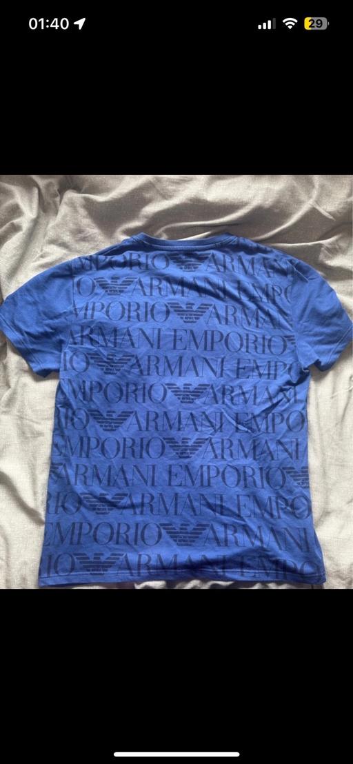 Buy & Sell Farlington Portsmouth - Photos for Emporio Armani t shirt blue #streetwear