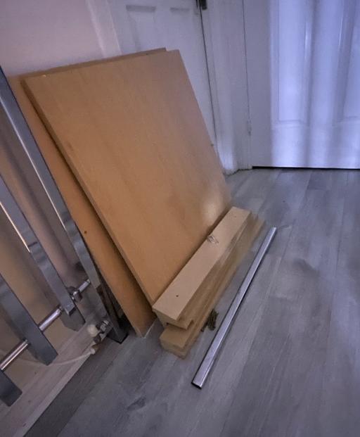Buy & Sell Marston Green Solihull - Photos for Real Wood Mini Wadrobe 2xShelf + 1 Rail