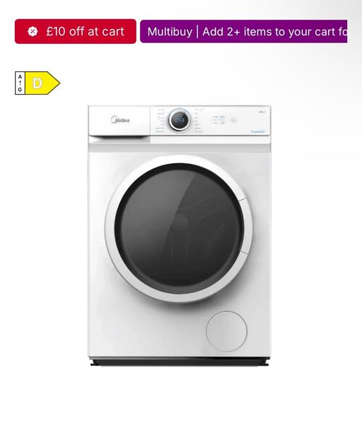 Buy & Sell Upper Walthamstow East London - Photos for MIDEA SLIM LINE 6KG WASHING MACHINE