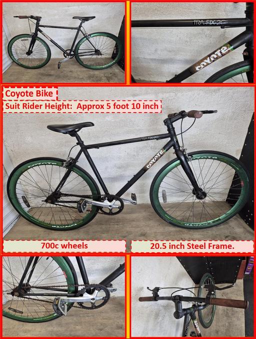 Buy & Sell Oldbury Sandwell - Photos for Coyote Bike – Single Speed – 700c Wheels
