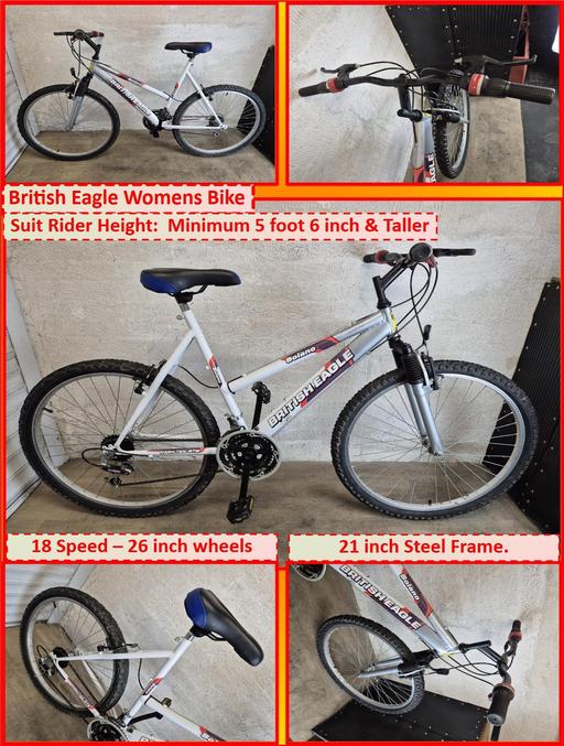 Buy & Sell Oldbury Sandwell - Photos for British Eagle Womens Bike-26 inch wheels.