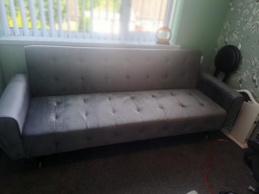 Buy & Sell Long Eaton Erewash - Photos for Mid grey bed settee
