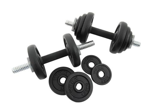 Buy & Sell Darlaston Walsall - Photos for York 15kgs cast iron dumbbells
