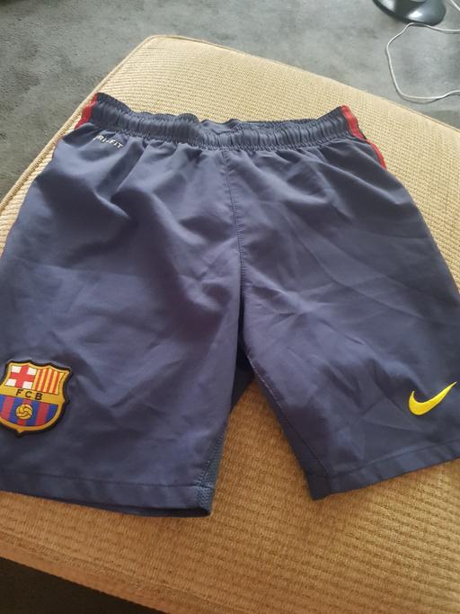 Buy & Sell Longley Sheffield - Photos for boys size medium football Barcelona shorts