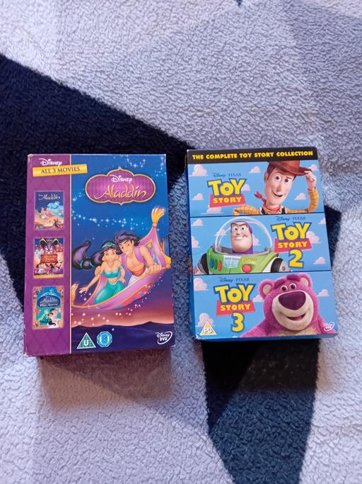 Buy & Sell Bilston Wolverhampton - Photos for aladdin 1,2,3 and toy story 1,2,3 boxsets