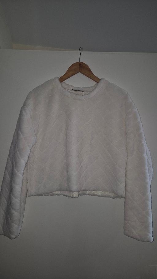 Buy & Sell - Photos for Zara White Fluffy Jumper