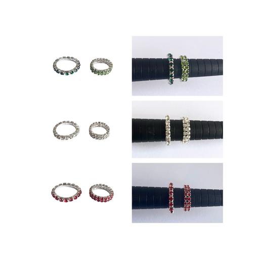 Buy & Sell Ward End Birmingham - Photos for 2 Stretchy Bling Rings (1 Row & 2 Rows)