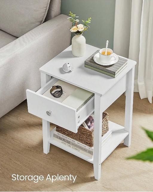 Buy & Sell Ladybarn Manchester - Photos for 2 Brand New VASAGLE Bamboo Bedside Table