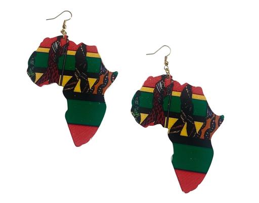 Buy & Sell Ward End Birmingham - Photos for Africa Map Earrings Rasta Colours