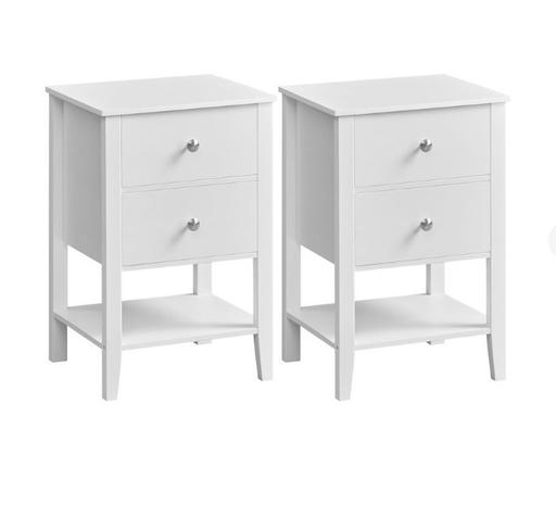 Buy & Sell Ladybarn Manchester - Photos for Set of 2 VASAGLE Bamboo Bedside Tables