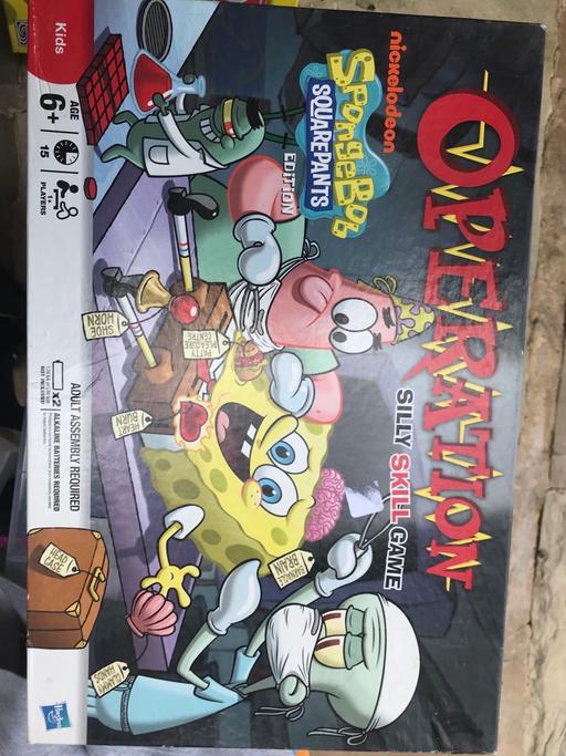 Buy & Sell Arborfield Cross Wokingham - Photos for SpongeBob operation board game
