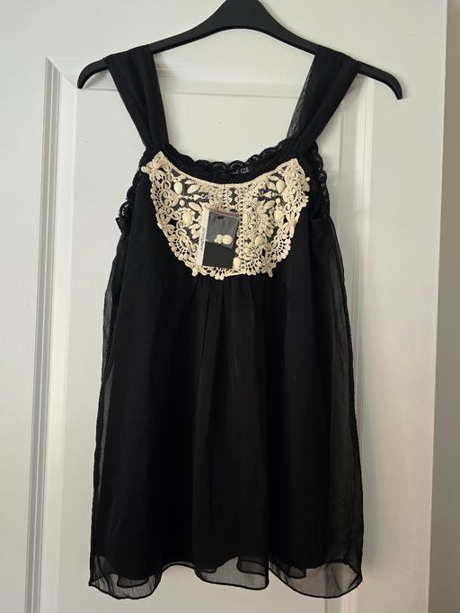 Buy & Sell Tividale Sandwell - Photos for Primark black blouse 👚 uk10 bnwt