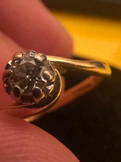 Buy & Sell Saltley Birmingham - Photos for 18CT 750 Gold Diamond Ring 💍 Size N