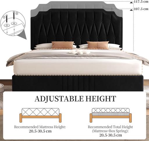 Buy & Sell Hackney Central East London - Photos for Yaheetech king size bed