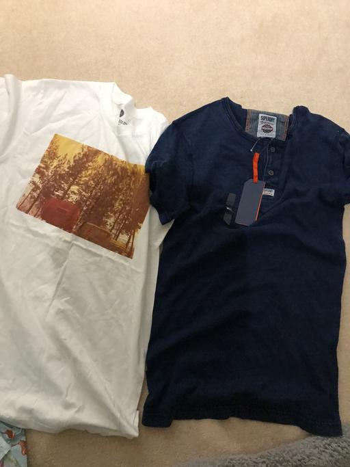 Buy & Sell Arborfield Cross Wokingham - Photos for T-shirts blue is superdry