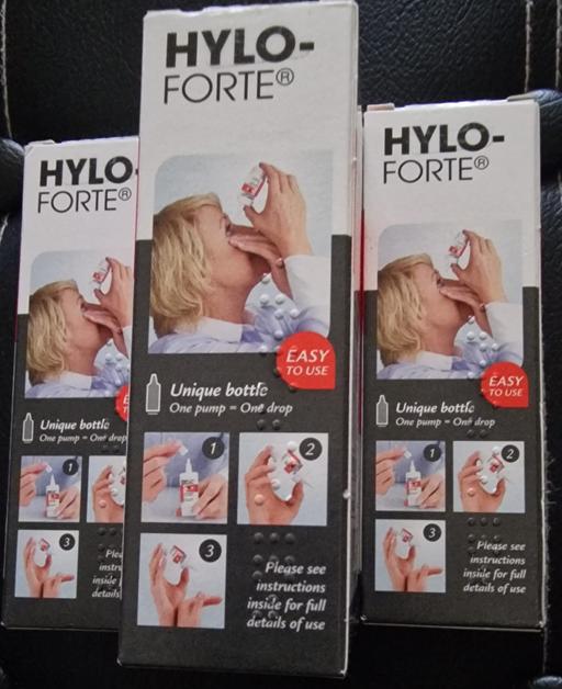 Buy & Sell Redbridge East London - Photos for HYLO-FORTE 10ML LUBRICATING EYE DROPS X 4