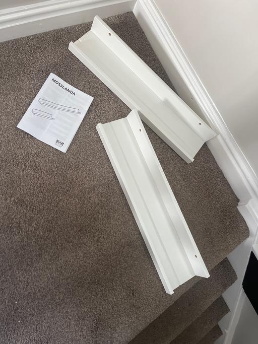 Buy & Sell Conisbrough Doncaster - Photos for Ikea white book storage shelving x2