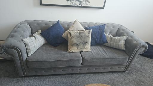 Buy & Sell Alfreton Amber Valley - Photos for Grey Sofa Bed