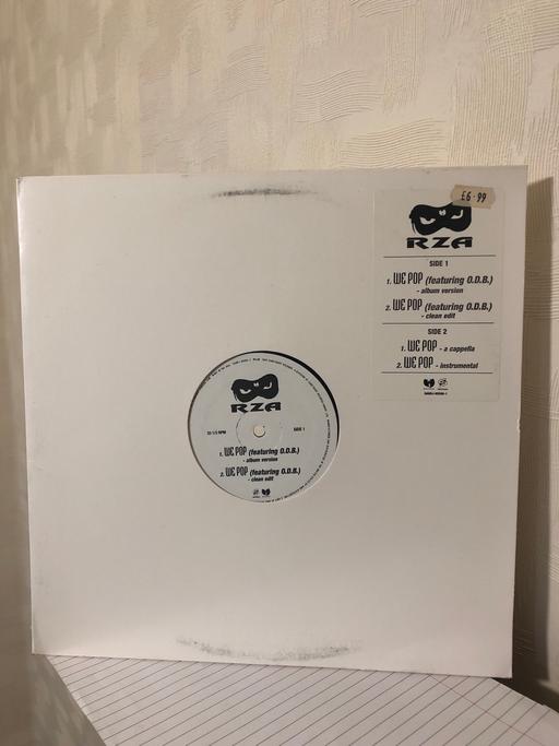 Buy & Sell Bamber Bridge South Ribble - Photos for RZA - O.D.B - We Pop - Promo - 12” Vinyl