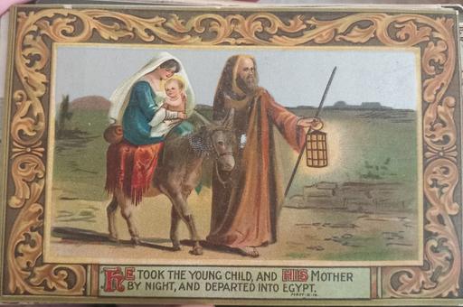 Buy & Sell Thatto Heath Saint Helens - Photos for Antique Jesus Mary and Joseph postcard