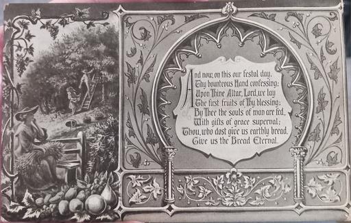 Buy & Sell Thatto Heath Saint Helens - Photos for Antique valentines harvest religious postcard