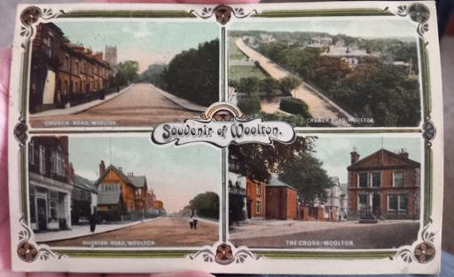 Buy & Sell Thatto Heath Saint Helens - Photos for Antique 1925 Woolton Liverpool postcard