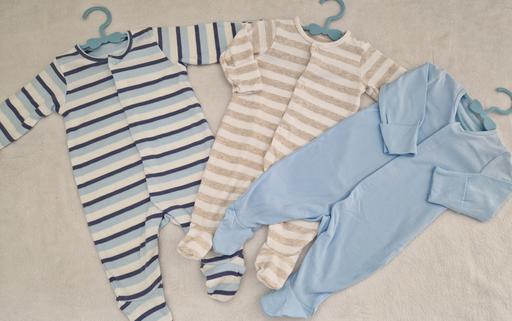 Buy & Sell Shard End Birmingham - Photos for New Baby Boy 3 Pcs Pure Soft Cotton Sleepsuit