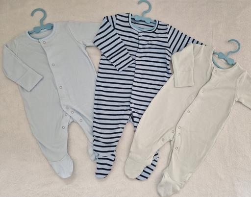 Buy & Sell Shard End Birmingham - Photos for New Baby Boy 3 Pcs Pure Soft Cotton Sleepsuit