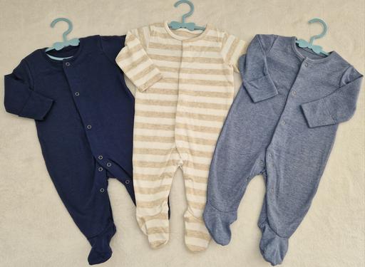 Buy & Sell Shard End Birmingham - Photos for New Baby Boy 3 Pcs Pure Soft Cotton Sleepsuit