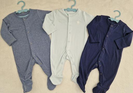 Buy & Sell Shard End Birmingham - Photos for New Baby Boy 3 Pcs Pure Soft Cotton Sleepsuit