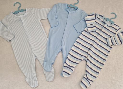 Buy & Sell Shard End Birmingham - Photos for New Baby Boy 3 Pcs Pure Soft Cotton Sleepsuit