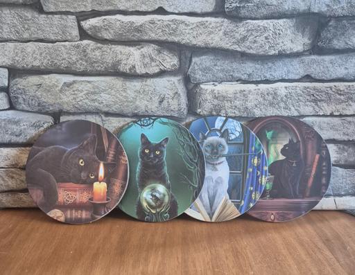 Buy & Sell Birmingham Solihull - Photos for Lisa Parker Magic Cats Set of 4 Cork Coasters