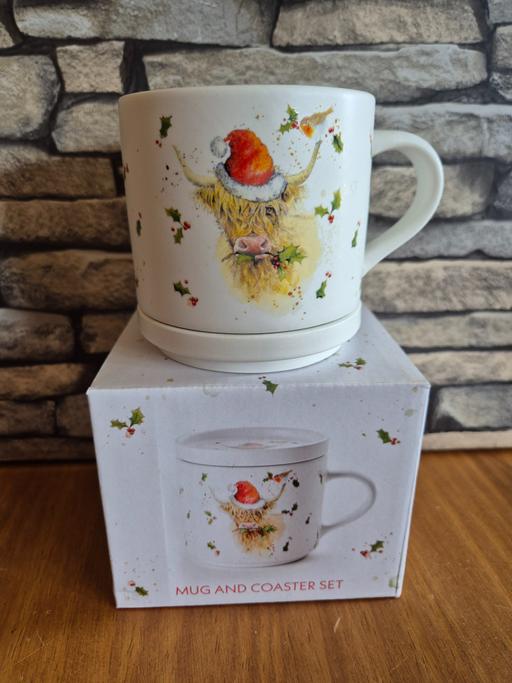 Buy & Sell Birmingham Solihull - Photos for Highland cow xmas mug set
